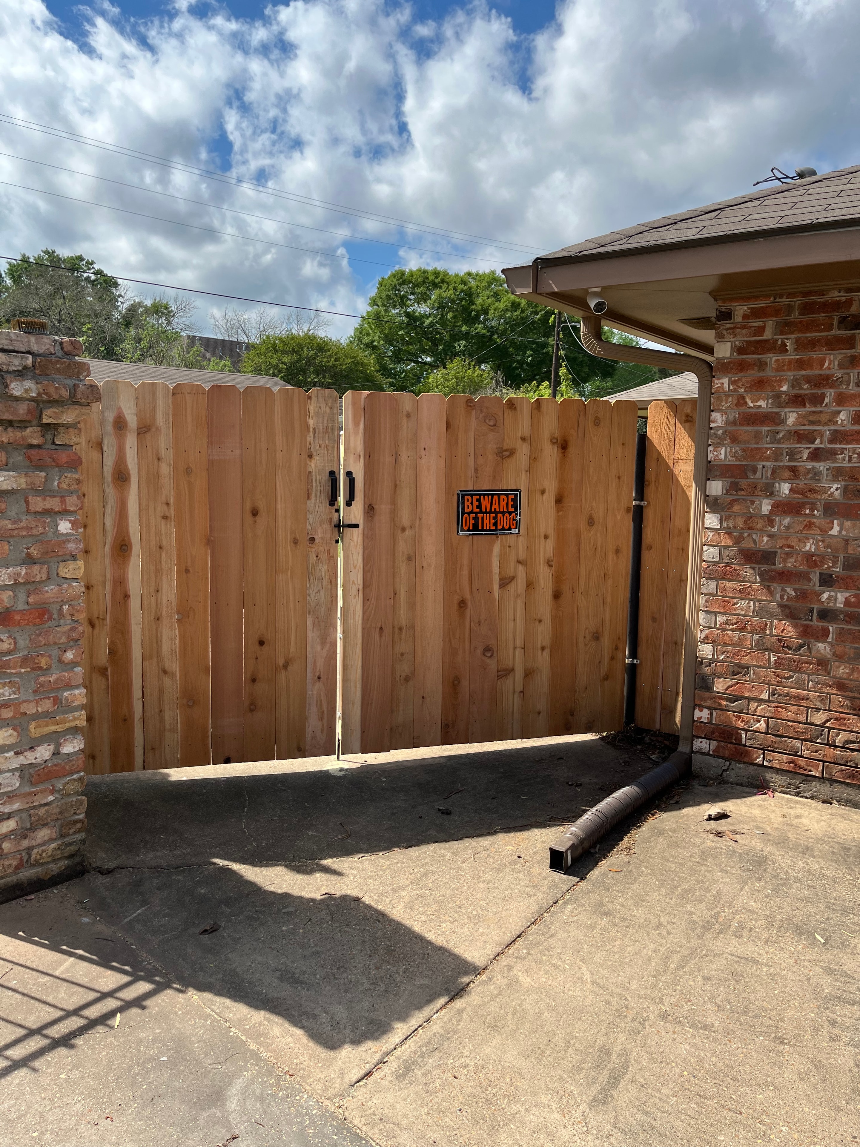 Fence project detail — quality craftsmanship by Fortified Fence and Weld, Alexandria LA